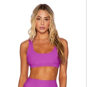 Beach Riot Peyton Top in Glowing Purple